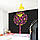 Інтер'єрна вінілова наклейка Дерево з совою (наклейки на стіну в дитячу кімнату) матова 965х1500 мм, фото 6