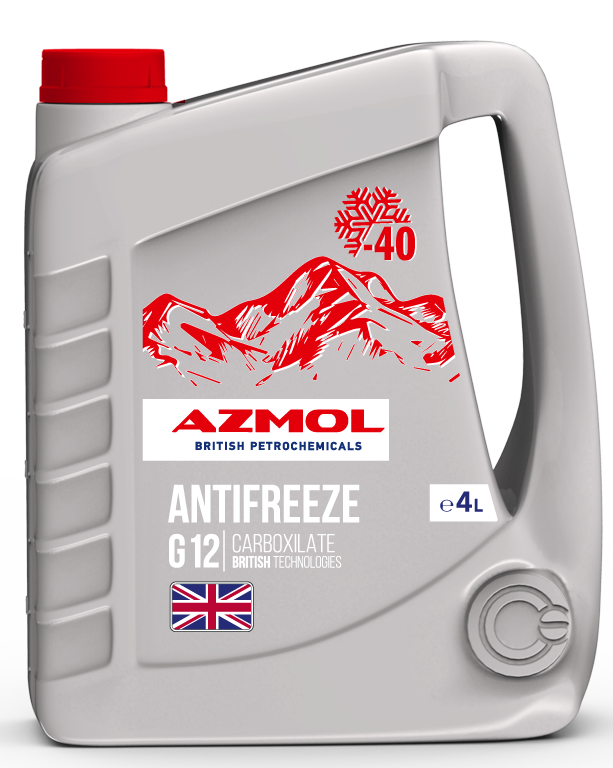 

Жидкость охлаждающая Antifreeze G-12 AZMOL, 4 л, Красный