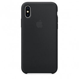 

Чехол Apple Silicone case for iPhone Xs Max Black, Черный