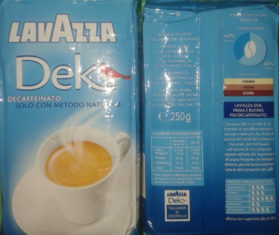 Мелена кава Лавацца Декофеин 250 гр