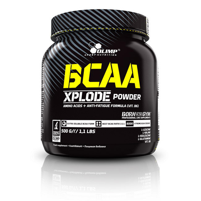 

Аминокислоты БЦАА Olimp Nutrition BCAA Xplode 500 грамм Конфеты "Xplosion cola"