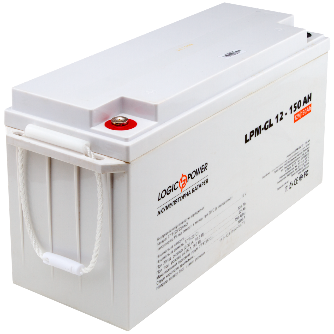 

Аккумулятор гелевый LogicPower LPM-GL 12 - 150 AH