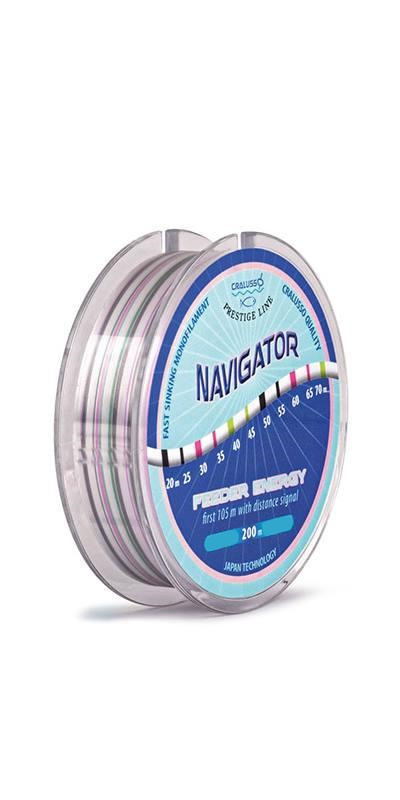 

Леска Cralusso Prestige Line Navigator Feeder Energy Sinking 200м 0.20mm 5.5kg QSP (2077), Прозрачный