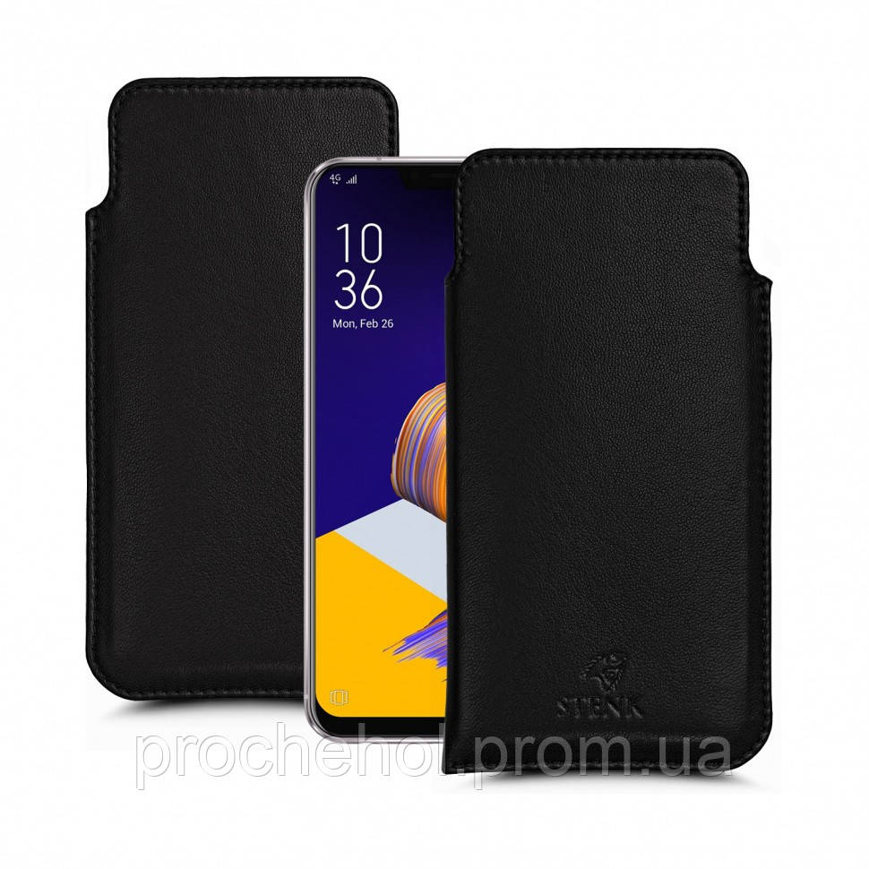 

Футляр Stenk Elegance для ASUS ZenFone 5Z (ZS620KL) Чёрный, Черный