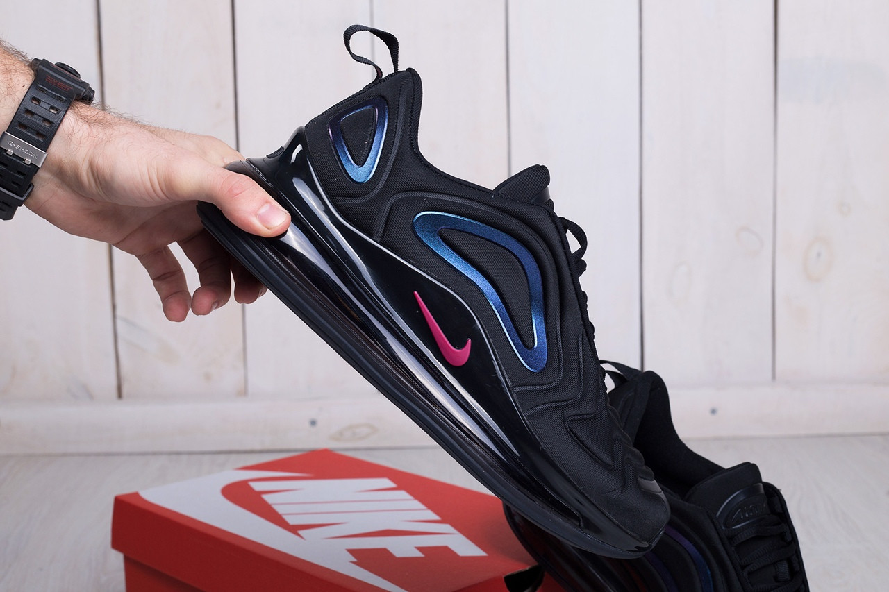Мужские кроссовки Nike Air Max 720 Black Violet hameleon, цена 1 500 грн.,  купить в Харькове — Prom.ua (ID#841927082)