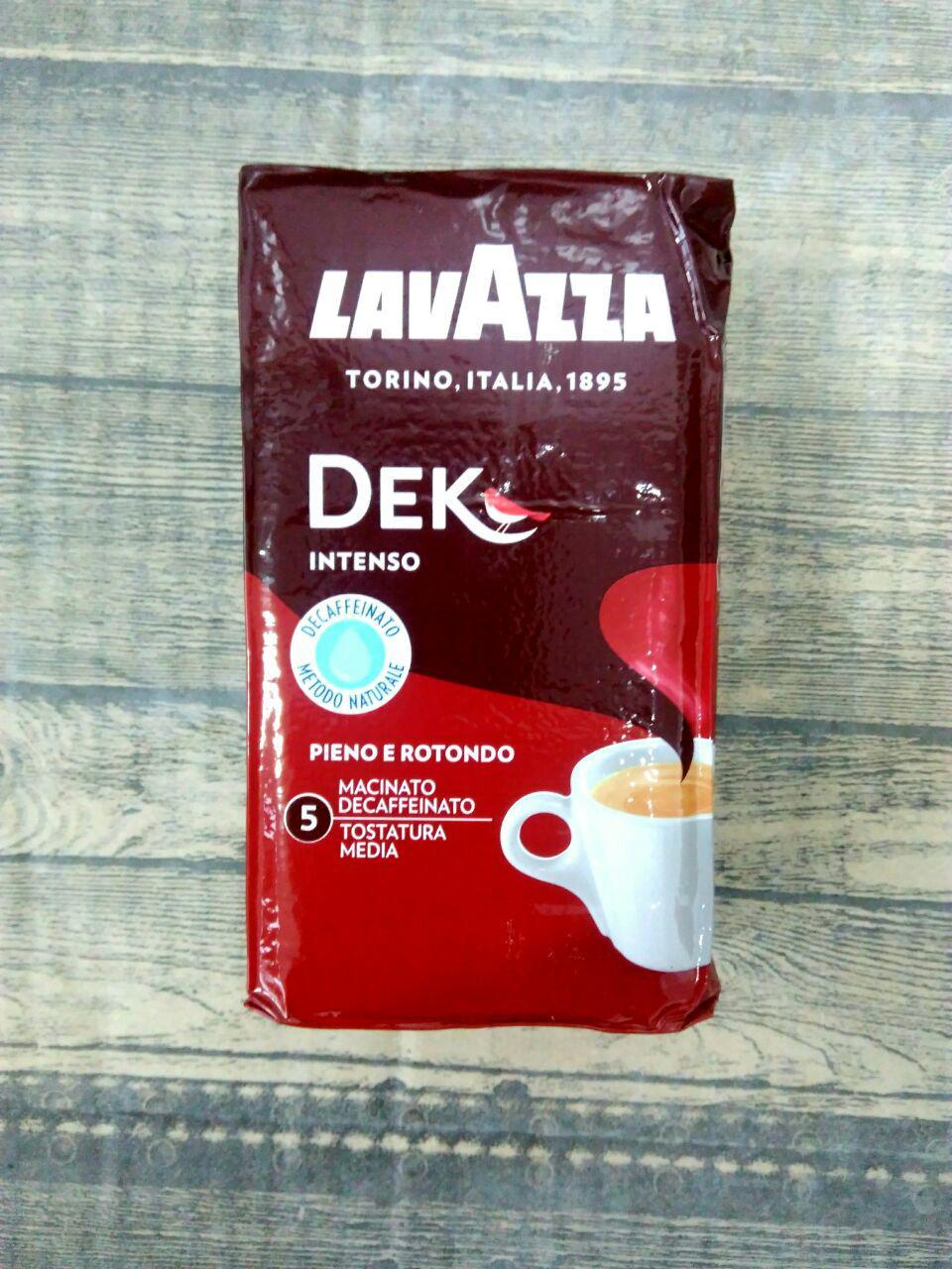 Кофе «Lavazza DEK intenso», 250 г. (Италия), цена 76,10 грн., купить в  Луцке — Prom.ua (ID#842280099)