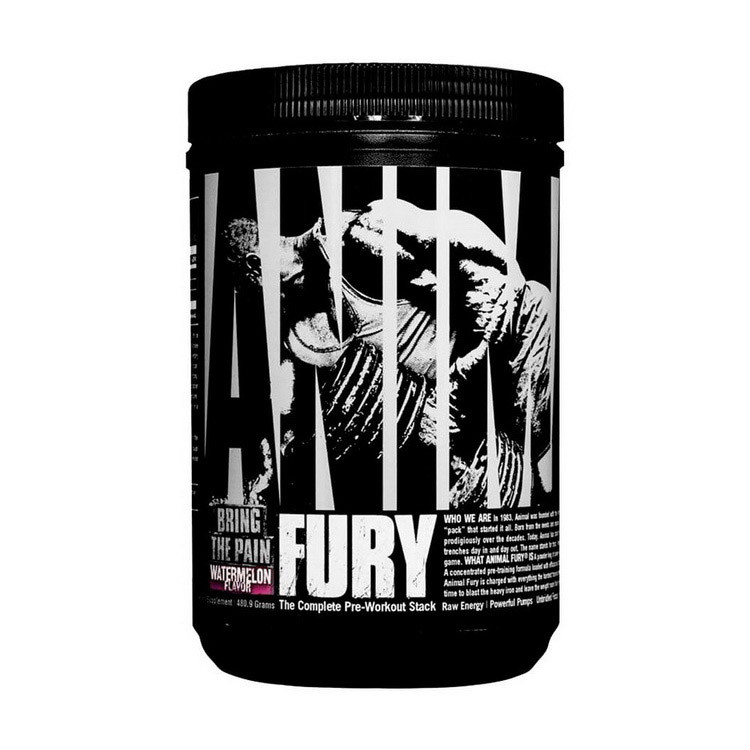 Предтренировочный комплекс Universal Nutrition Animal Fury 481 грамм
