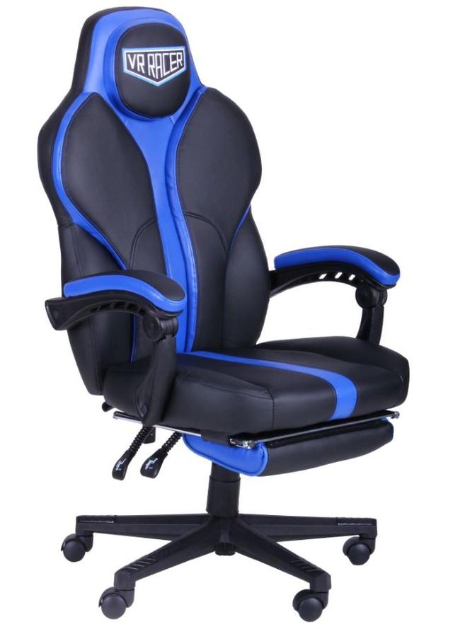 Кресло VR Racer Edge Titan черный-синий