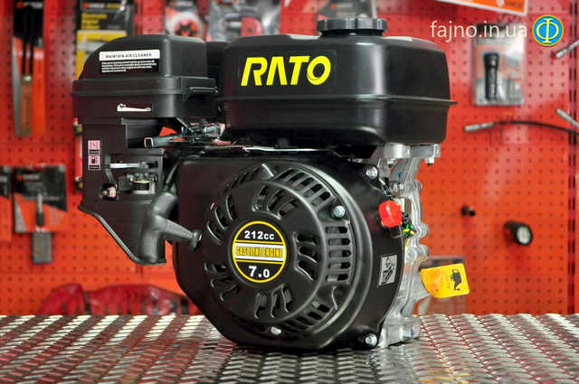 Бензиновий мотор з редуктором Rato R210R фото 4