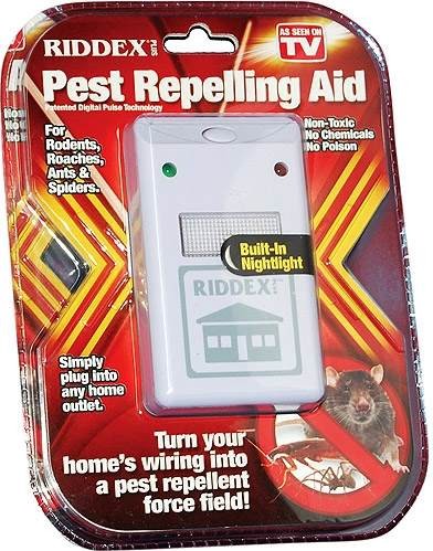 

Отпугиватель тараканов, грызунов и насекомых RIDDEX Pest Repelling Aid