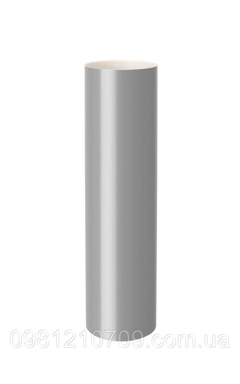 Труба водосточная RainWay 100 x3000 мм (на желоб 130мм) серыйНет в наличии