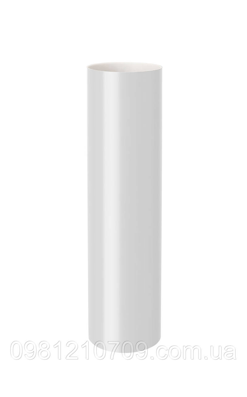 Труба водосточная RainWay 100 x3000 мм (на желоб 130мм) белыйНет в наличии