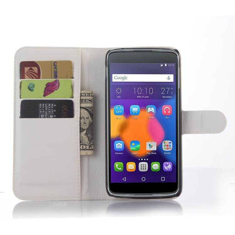 

Чехол-книжка Litchie Wallet для Alcatel One Touch Idol 3 6045 (5.5) Белый