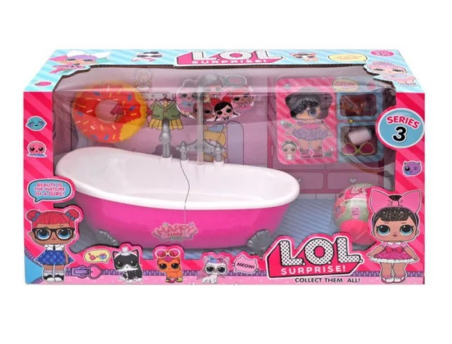 

Игровой набор кукла L.O.L. с ванной TM923 кукла ЛОЛ ванной