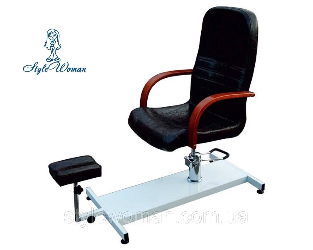 Кресло с треногой для педикюра с поддоном Педикюрное кресло
