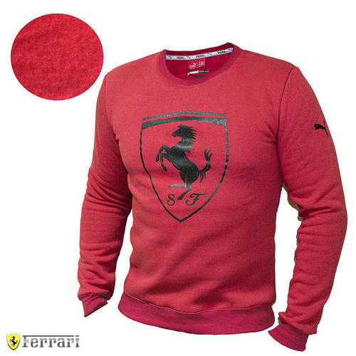 Мужской свитер кофта свитшот Puma Ferrari Red батник Пума Феррари 58, цена  644 грн., купить в Днепре — Prom.ua (ID#847199632)