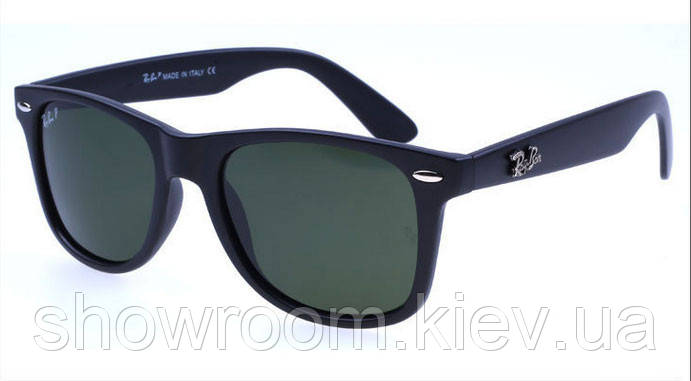 Женские солнцезащитные очки в стиле RAY BAN Wayfarer 2140 (black): продажа,  цена в Киеве. Солнцезащитные очки от "Шоу Рум" - 75136288