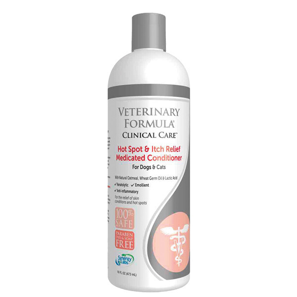 

Veterinary Formula Hot Spot&Itch Relief Medicated Conditioner для собак и кошек 0.473 мл