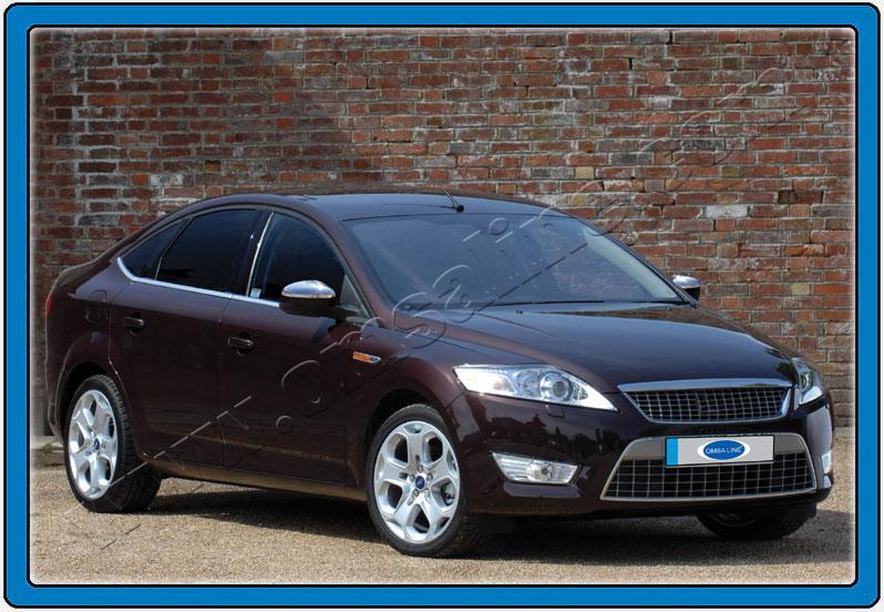 

Ford Mondeo (2007-2013) Молдинги стекол нижние 4шт