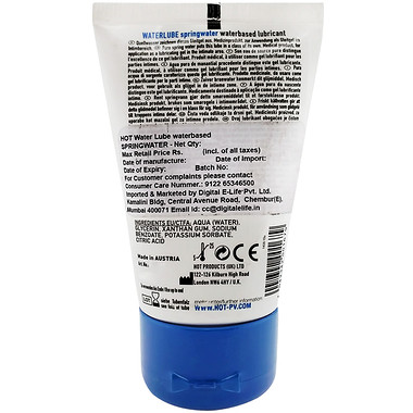 Лубрикант на водній основі Nature Lube Springwater, 30 мл