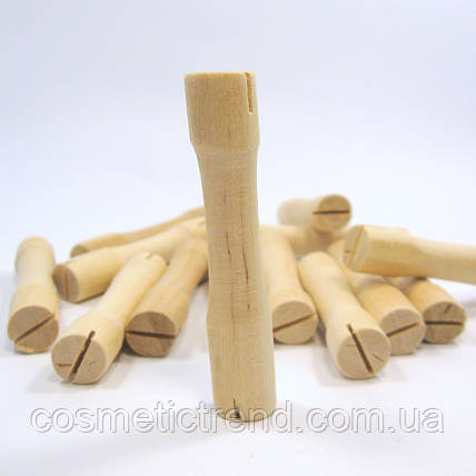 Бигуди-коклюшки деревянные для химической завивки (набор 14 штук ...