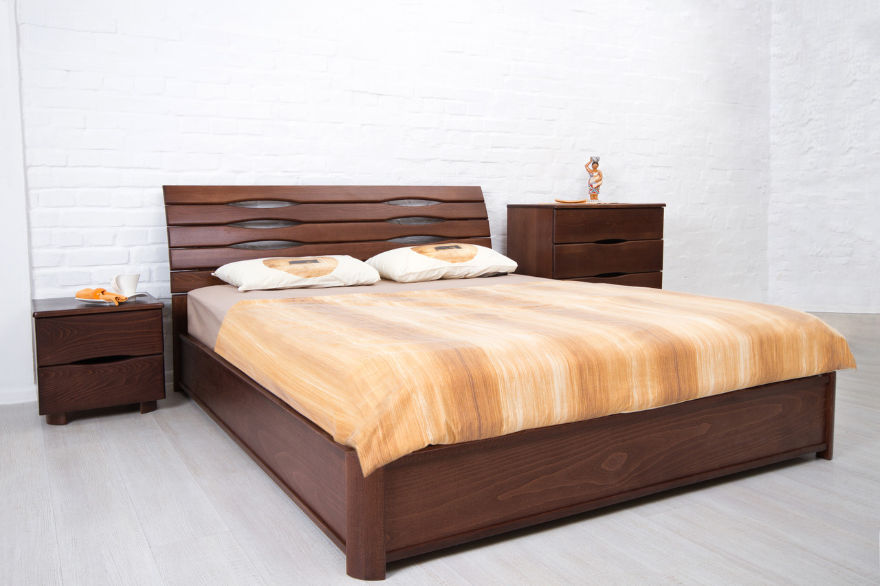 Двуспальная кровать Мария 180х200 с подъемным механизмом -  по .