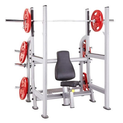 

Скамья для армейского жима Steelflex NEO Olympic Military Bench, Серый