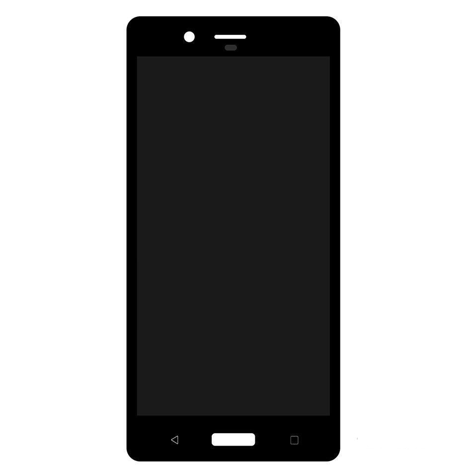 Дисплей Nokia 8 Dual Sim (TA-1004/ TA-1012) с сенсором чёрный оригинал