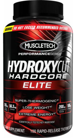 

Жиросжигатель - MuscleTech HydroxyCut Hardcore Elite - 110 капс