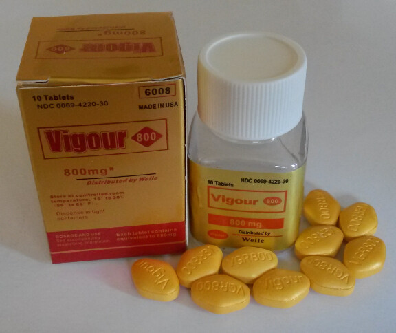 Vigour 800 (Вигор 800) - препарат для повышения потенции (10 табл. 