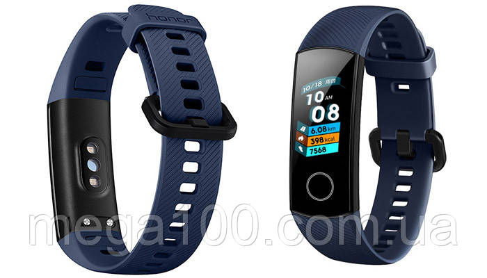 Фитнес браслет, часы Huawei Honor Band 4 синий цвет