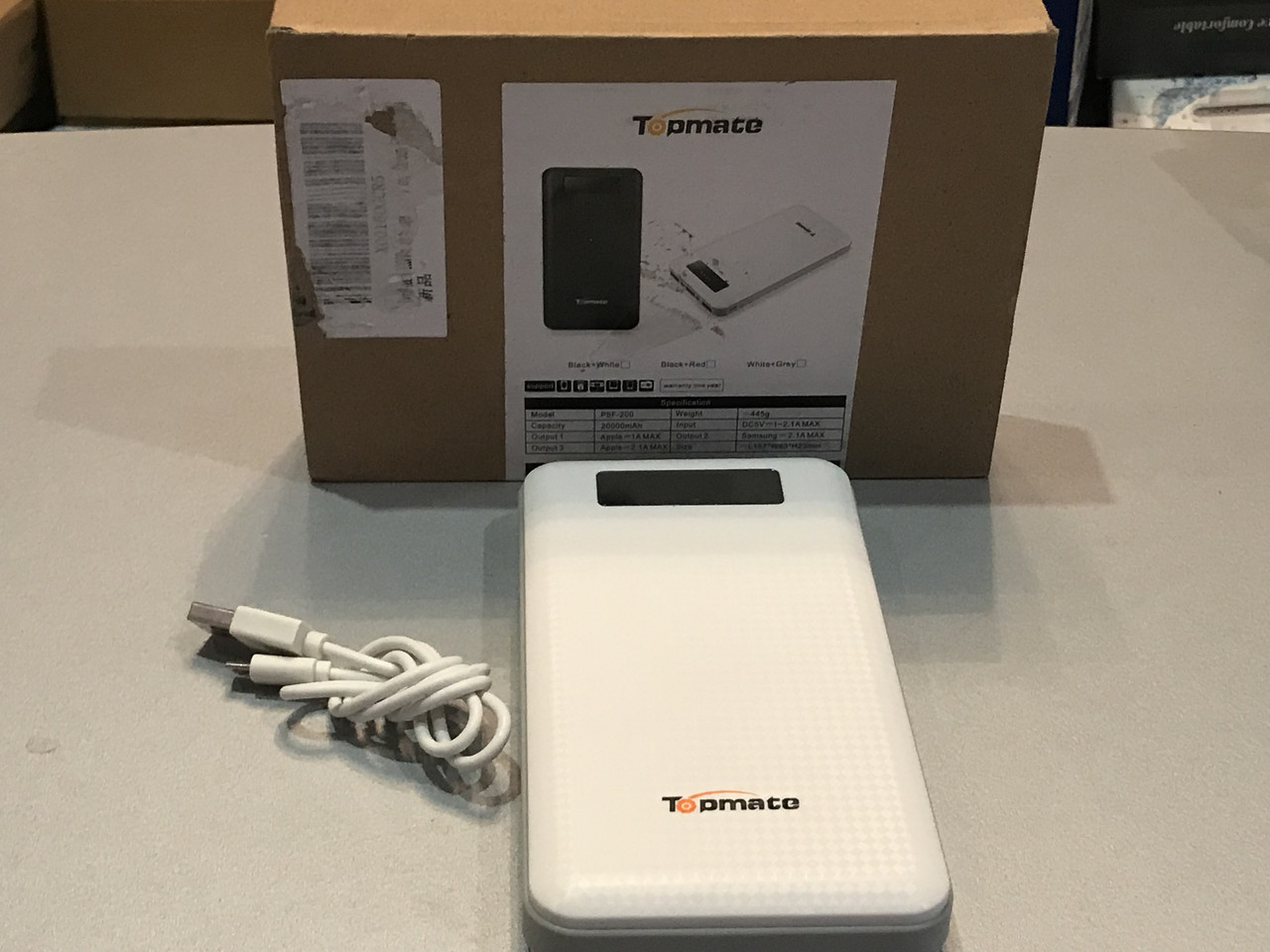 

Power Bank TopMate 20000mAh