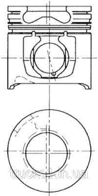 

Поршень IVECO 8040.45/8065.45 94450600 (KOLBENSCHMIDT)