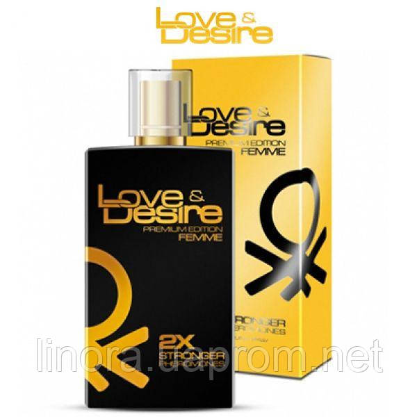 

Феромоны для женщин Love&Desire Gold woman - 100ml