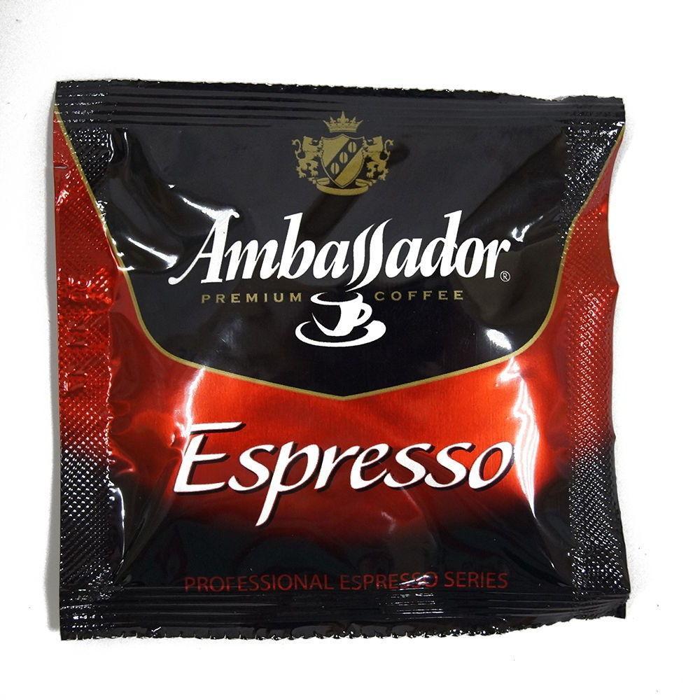 Кофе в чалдах (монодозах) Ambassador Espresso 100шт.Нет в наличии