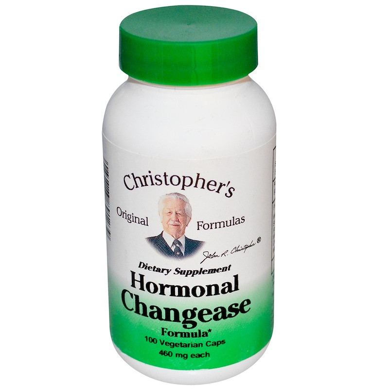 Christopher's Original Formulas, Формула Hormonal Changease, 460 мг, 1