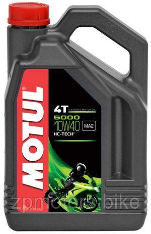 

Масло мотоциклетное MOTUL 5000 4T SAE 10W40 (4L)