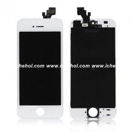 Оригинальный Дисплей iPhone 5 белый(LCD экран, тачскрин, стекло в сбор