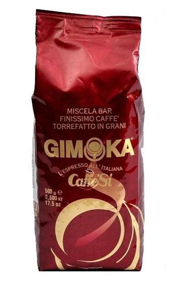 Кофе в зернах Gimoka Red 0.5кг, Италия Оригинал (Джимока)