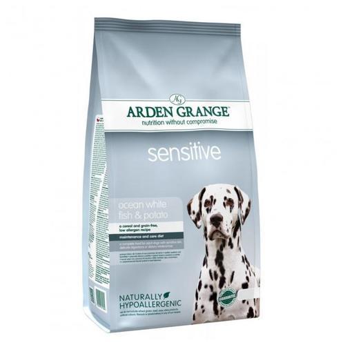 

Сухой корм для собак океаническая белая рыба и картофель Arden Grange Adult Dog Sensitive