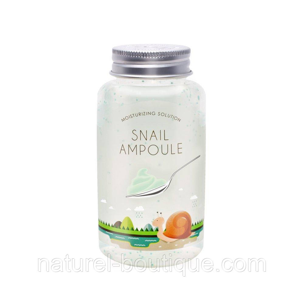 

Ампульный гель для лица Esfolio Snail Ampoule улиточный