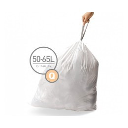 CW0264 Мешки для мусора плотные с завязками 50-65л SIMPLEHUMAN