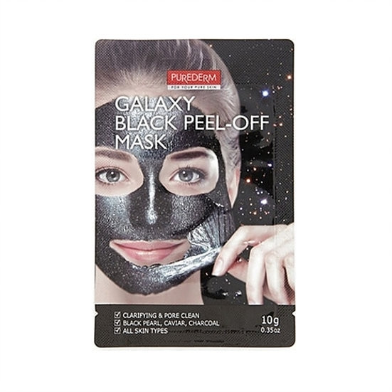 Galaxy black peel off mask