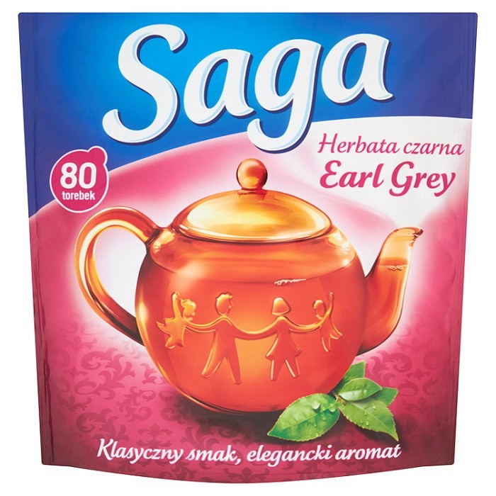 Чай чорний Saga, Польща 80 пакетиків сагаНет в наличии