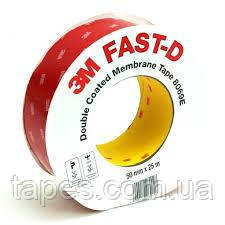 

3M 8069 FAST-D Скотч для пароизоляции и гидроизоляции (25мм х 50м)