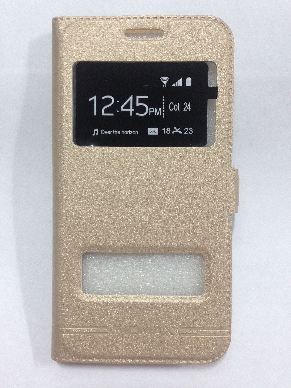 

Чехол-книжка Samsung J320 Gold Momax, Золотой