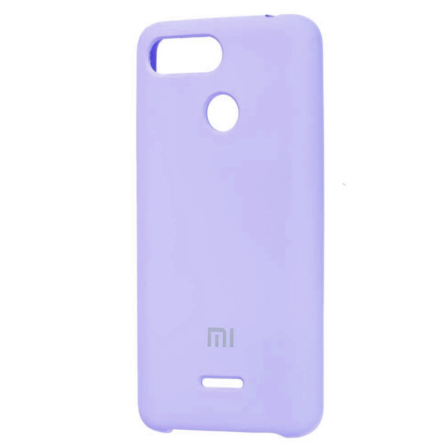 

Чехол Silicone Cover (AA) для Xiaomi Redmi 6 Голубой / Lilac Blue