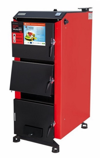 

Стальной твердотопливный котел Thermo Alliance Vulcan SF 17, Красный