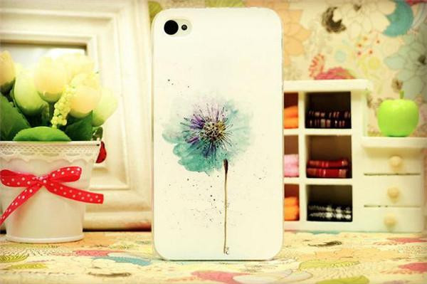 

Чехол для iPhone 4/4s/5 Одуванчик