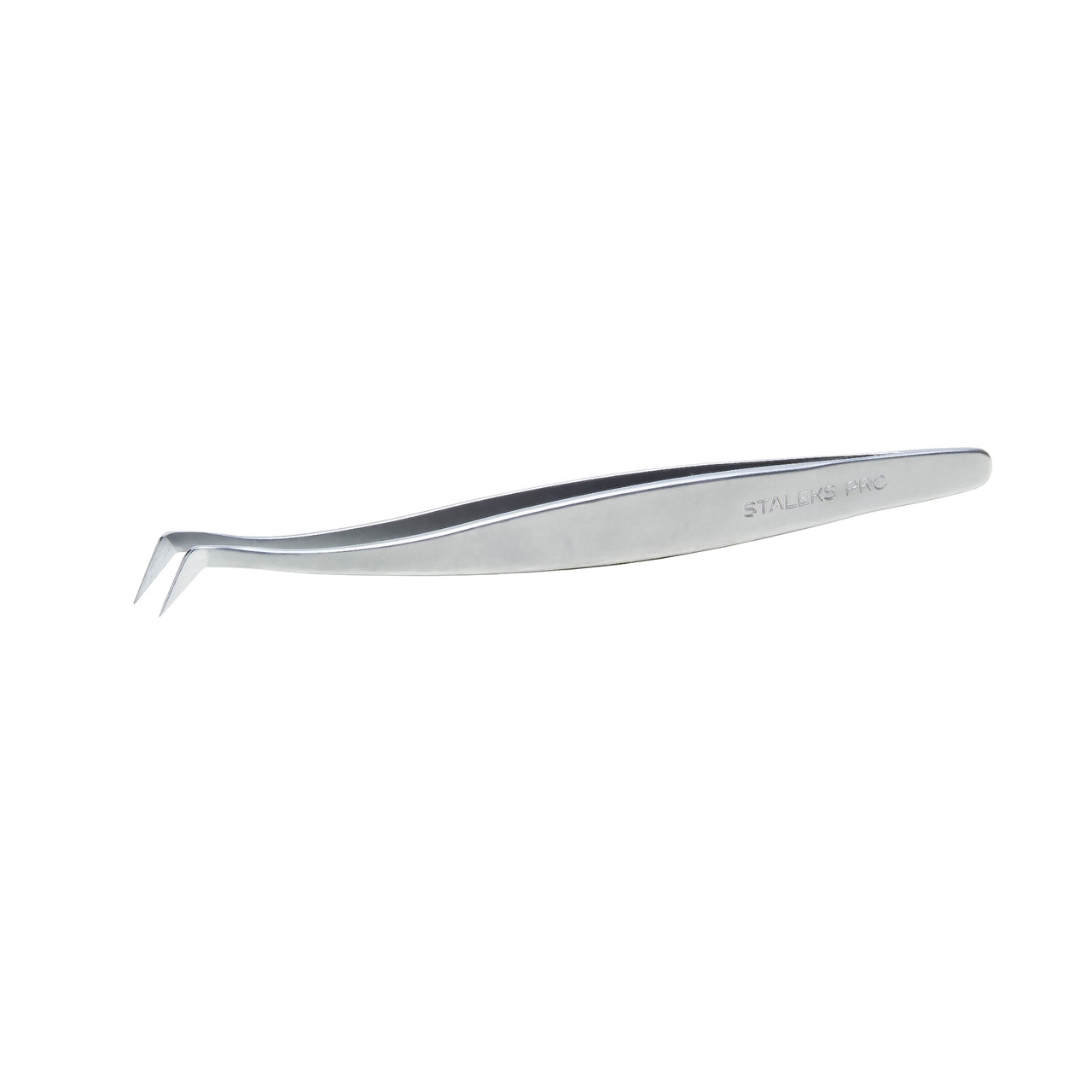 

TE-40/12 Пинцет профессиональный для ресниц STALEKS EXPERT 40 TYPE 12 (башмачок, 65)
